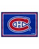 Fan Mats LLC Montreal Canadiens 5x8 Rug Blue