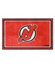 Fan Mats LLC New Jersey Devils 4x6 Rug Black
