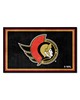 Fan Mats LLC Ottawa Senators 4x6 Rug Red