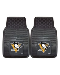 NHL Pittsburgh Penguins 2pc Vinyl Car Mat Set by   