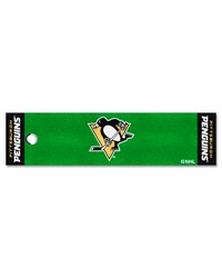 Pittsburgh Penguins Putting Green Mat by   