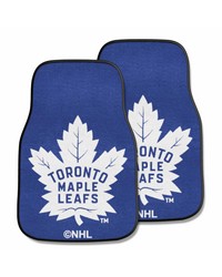 Toronto Maple Leafs 2-pc Carpet Car Mat Set by   