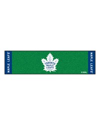 NHL Toronto Maple Leafs Putting Green Mat by   