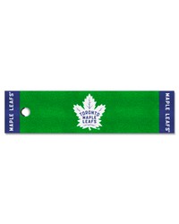 Toronto Maple Leafs Putting Green Mat by   