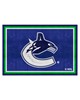 Fan Mats LLC Vancouver Canucks 5x8 Rug Royal