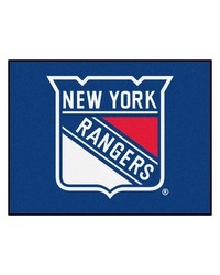 NHL New York Rangers AllStar Mat 34x45 by   