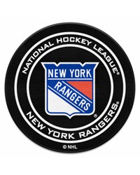 New York Rangers Puck Mat by   