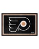 Fan Mats LLC Philadelphia Flyers 4x6 Rug Black