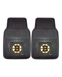 NHL Boston Bruins 2pc Vinyl Car Mat Set by   