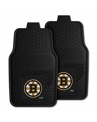 Boston Bruins 2-pc Vinyl Car Mat Set by   