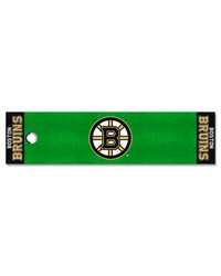 Boston Bruins Putting Green Mat by   