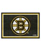 Fan Mats LLC Boston Bruins 5x8 Rug Black