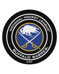 NHL Buffalo Sabres Puck Mat by   