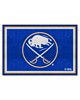 Fan Mats LLC Buffalo Sabres 5x8 Rug Navy