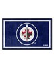 Fan Mats LLC Winnipeg Jets 4x6 Rug Navy
