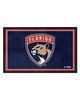 Fan Mats  LLC Florida Panthers 4x6 Rug Blue