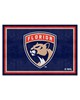 Fan Mats LLC Florida Panthers 5x8 Rug Blue