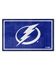 Fan Mats LLC Tampa Bay Lightning 4x6 Rug Royal