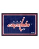Fan Mats LLC Washington Capitals 4x6 Rug Red