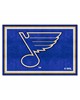 Fan Mats LLC St. Louis Blues 5x8 Rug Royal