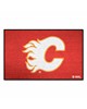Fan Mats LLC Calgary Flames Starter Mat Red