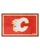 Fan Mats LLC Calgary Flames 4x6 Rug Red