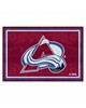 Fan Mats LLC Colorado Avalanche 5x8 Rug Burgandy