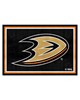 Fan Mats LLC Anaheim Ducks 5x8 Rug Black