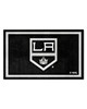 Fan Mats LLC Los Angeles Kings 4x6 Rug Black