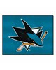 Fan Mats  LLC San Jose Sharks All-Star Mat Teal