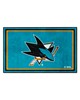 Fan Mats LLC San Jose Sharks 4x6 Rug Teal