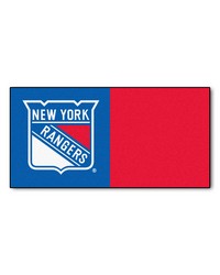 NHL New York Rangers Team Carpet Tiles by   
