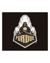 Purdue Train Tailgater Rug 60x72 by   