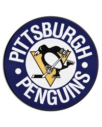 Pittsburgh Penguins Puck Mat by   