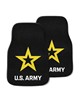 Fan Mats  LLC U.S. Army n/a 2-pc Carpet Car Mat Set Black