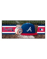 MLB Atlanta Braves Baseball Runner 30x72 by   