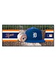 Fan Mats LLC Detroit Tigers Baseball Runner Green