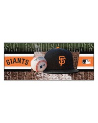 MLB San Francisco Giants Baseball Runner 30x72 by   