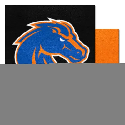 Fan Mats  LLC Boise State Broncos Team Carpet Tiles Black