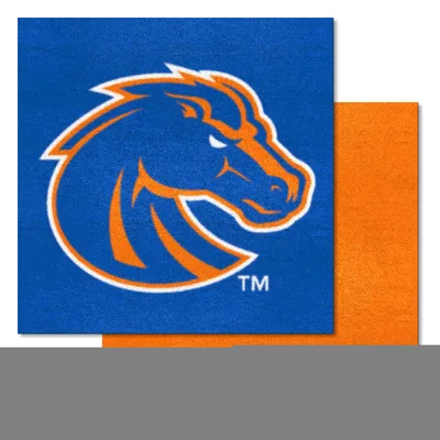 Fan Mats  LLC Boise State Broncos Team Carpet Tiles Blue