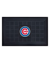 Chicago Cubs Medallion Door Mat by   