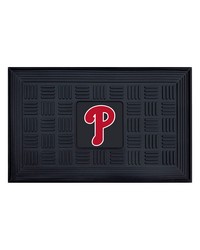 Philadelphia Phillies Medallion Door Mat by   
