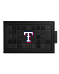 Texas Rangers Medallion Door Mat by  Fairwinds Studio 