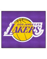 Los Angeles Lakers Tailgater Rug  5ft. x 6ft. Purple by   