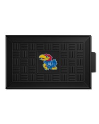 Kansas Jayhawks Medallion Door Mat by   