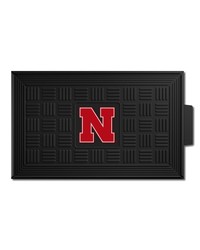 Nebraska Cornhuskers Medallion Door Mat by   