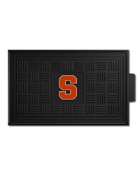 Syracuse Orange Medallion Door Mat by   