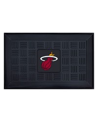 NBA Miami Heat Medallion Door Mat by   