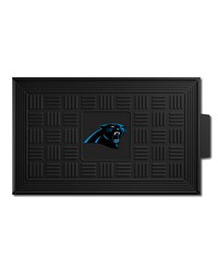 Carolina Panthers Medallion Door Mat by   