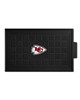 Fan Mats LLC Kansas City Chiefs Medallion Door Mat Black